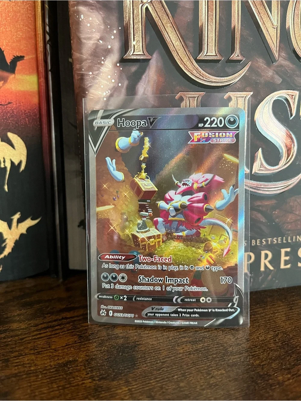 Hoopa V Pokemon Crown Zenith Galarian  Gallery Ultra Rare GG53/GG70